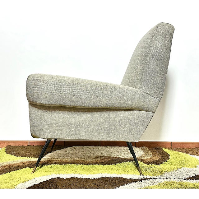 Vintage Lounge Chair by Gigi Radice, Italy, 1950s For Sale - Image 6 of 13