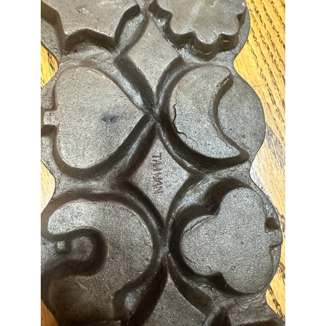1970s Cast Iron Cooking Molds Tray For Sale In Atlanta - Image 6 of 6