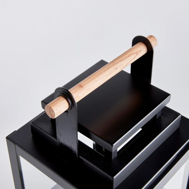 Transitional Adwin Outdoor Lantern Small For Sale - Image 3 of 4