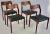 Mid 20th Century Niels Otto Moller Teak Chairs Model 71- Sold Individually For Sale In Miami - Image 6 of 12