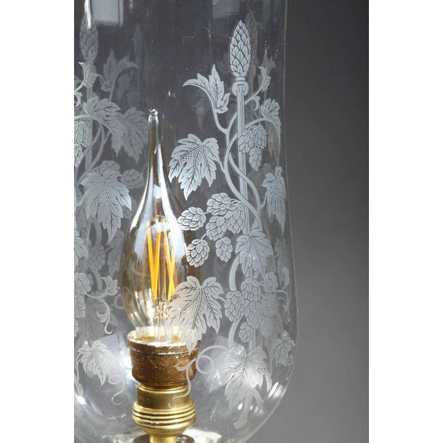 Chinese Style Kerosene Lamps with Birds, Set of 2 For Sale - Image 13 of 18