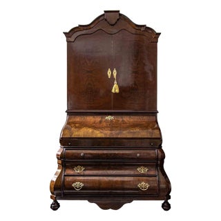 Vintage Wooden Highboard, Early 20th Century For Sale