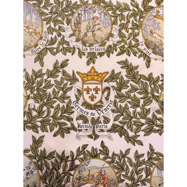 Green HERMÈS TERMES de VÉNERIE designed by Charles-Jean Hallo 1966 For Sale - Image 8 of 10