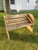 Beautiful Rustic Primitive Brench, great for a beach house or farmhouse home. Unique curved sides, wide plank construction...