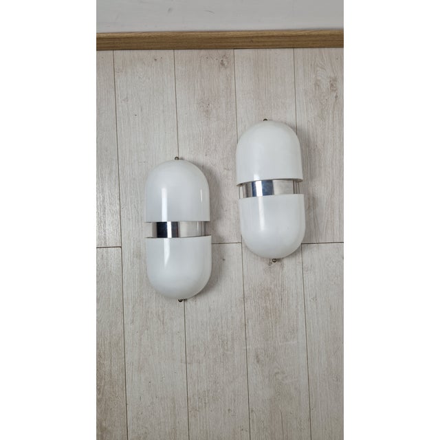 Vintage Wall Lamps in Burnished Brass, 1960s, Set of 2 For Sale - Image 15 of 15