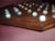 18th Century Early 19th Century English Regency Mahogany Game Board with Original Clay Marbles For Sale - Image 5 of 7
