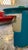 Dilly Dally Dressing Table in Turquoise by Luigi Massoni for Poltrona Frau, 1968 For Sale - Image 9 of 14