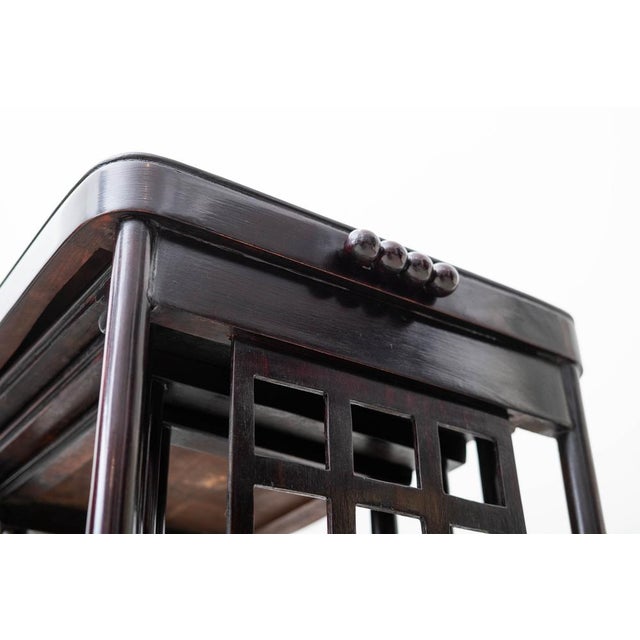 Secessionistic Model 988 Nesting Tables by Prof. Josef Hoffmann for Jacob & Josef Kohn, Vienna, Austria, 1906, Set of 4 For Sale - Image 3 of 18