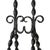 Figural Cherub Wrought Iron Hanging Garden Planter C1920 For Sale - Image 6 of 7