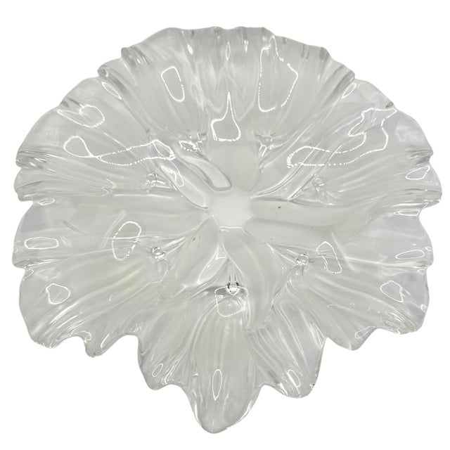 Glass Vintage Mikasa Tulip Bowl From the Tulips Satin Collection. For Sale - Image 7 of 11