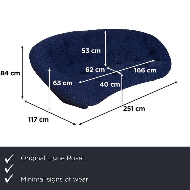 Experience comfort that embraces you. The ploum three-seater by ligne roset is more than just a sofa – it's a statement of...