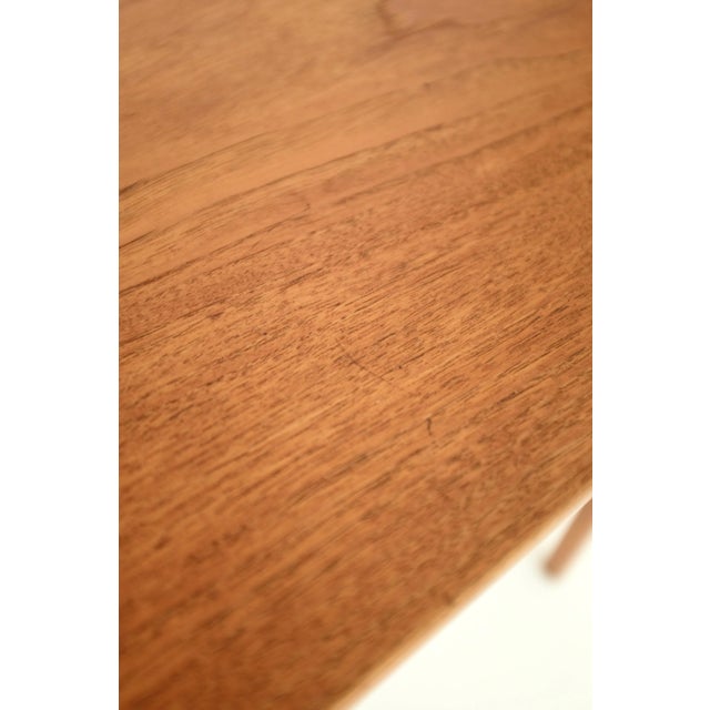 Wood 1950s Vintage Side Table Attributed to Peter Hvidt & Orla Mølgaard-Nielsen For Sale - Image 7 of 10