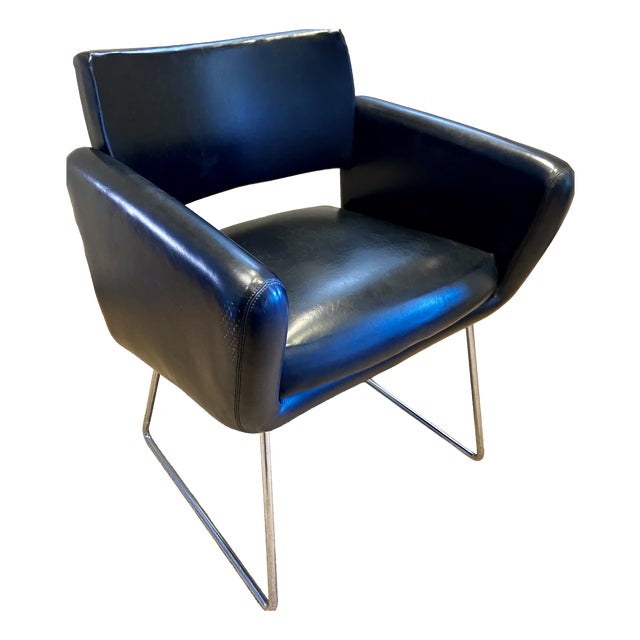 Mid-Century Modern French Chair by Joseph-André Motte for Steiner, 1950s For Sale