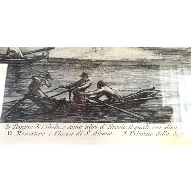 Piranesi, Views of Rome: Ancient Bel Lido Substructures, 1776, Etching, Framed For Sale - Image 5 of 9