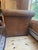 Lexington Woven Sofa With Floral Cushions With Matching Chair and Ottoman For Sale - Image 10 of 17