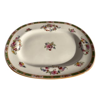 Antique Porcelain Serving Platter from Minton, 1905 For Sale