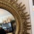 Glass Vintage 1970s Gilded Gold Sunburst Wall Mirror – Hollywood Regency / MCM Accent For Sale - Image 7 of 10