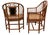 Brighton Pavilion Faux Bamboo Chairs, Set of 2 For Sale - Image 9 of 14