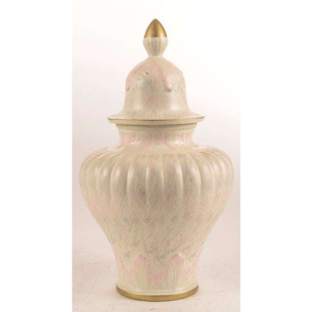 1980s Italian Ceramic Vase from Bassano, 1980s For Sale - Image 5 of 6