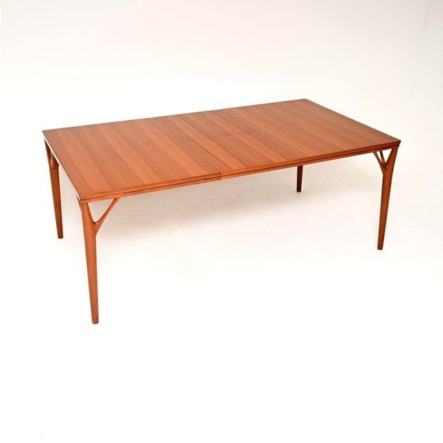 Vintage Danish Teak Dining Table by Willy Sigh for H. Sigh & Søns Møbelfabrik, 1960 For Sale - Image 11 of 11