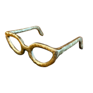 'Fabulous' Gold Eye Glasses