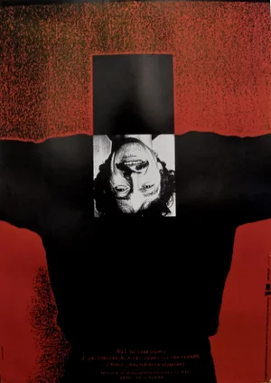 1989 Original Poster for Artis 89's Images Internationales Pour Les Droits De l'Homme Et Du Citoyen - Article 5