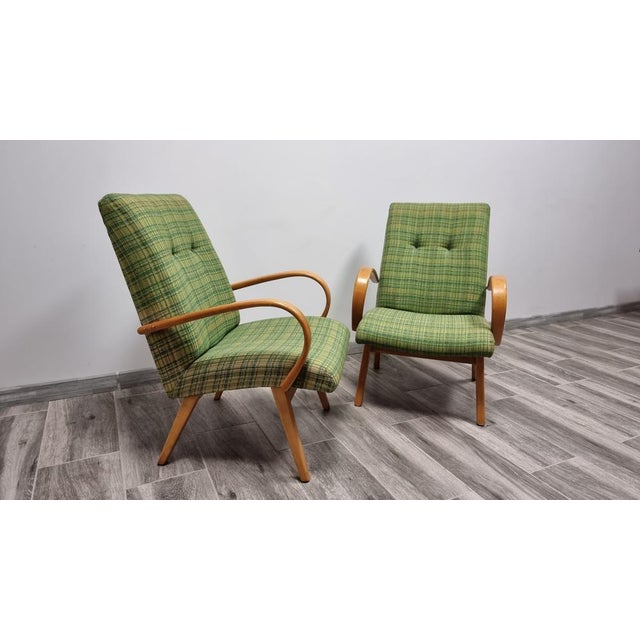 Set of Vintage Armchairs by Jaroslav Smidek, 1960s For Sale - Image 13 of 17