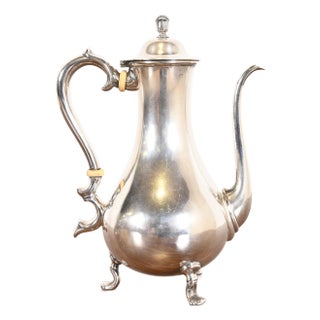 Tiffany & Co. Antique Victorian Sterling Silver Tea Kettle or Coffee Pot For Sale