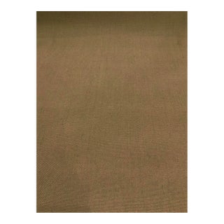 Baker Green and Taupe Woven Designer Fabric - 52 Yards For Sale