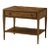 Dark Rustic Oak End Table For Sale