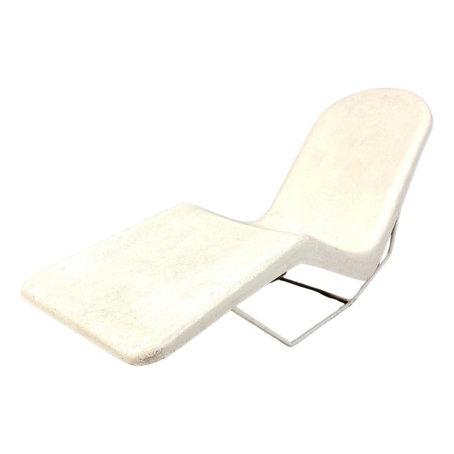 Mid-Century Fiberglass Chaise Longue, 1960s For Sale