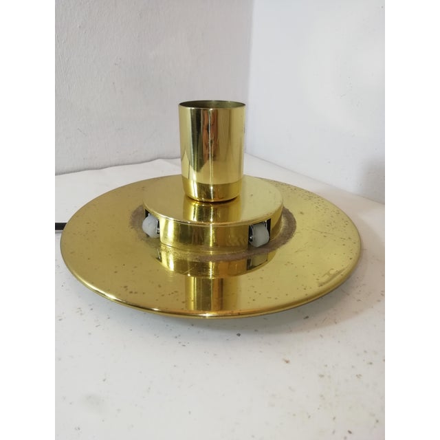Metal Table Lamp by Ornella Noorda for Venini, Italy, 1970s For Sale - Image 7 of 10