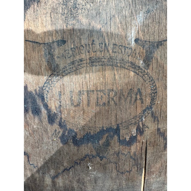 Antique Luterma Estonian Dining Chairs With Patterned Seats, Set of 4 For Sale - Image 13 of 18