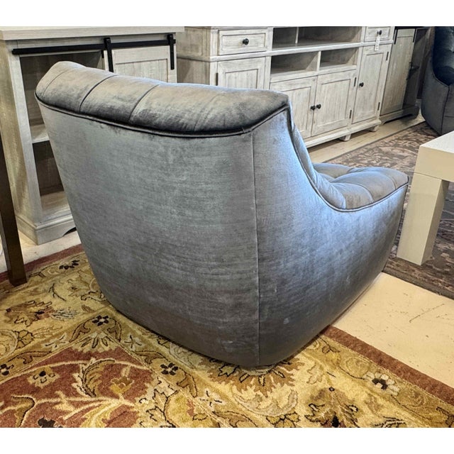 Thayer Coggin Scoup Chairs, a Pair For Sale - Image 9 of 13