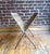 Mid-Century Modern Mid Century Modern Italian Wicker & Metal Magazine Stand For Sale - Image 3 of 9