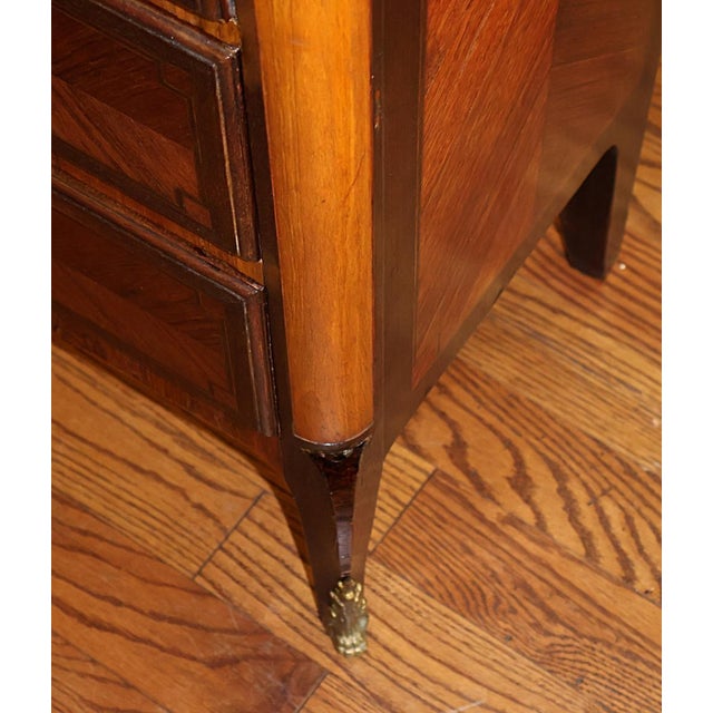 Late 19th Century French Louis XV Style Kingwood Chest of Drawers Lingerie Chest For Sale - Image 10 of 10