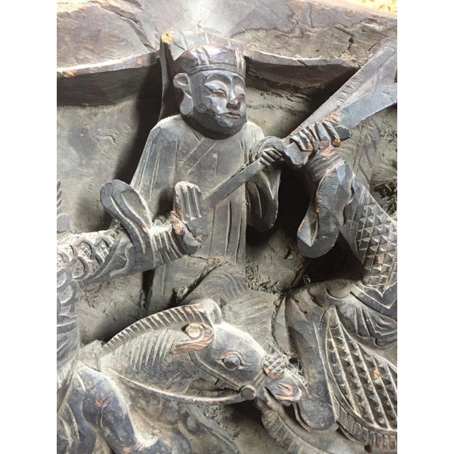 Wood 16th Century Chinese Architectural Piece For Sale - Image 7 of 13