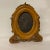 Early 20th Century Louis XV Victorian Golden Oak Oval Picture Frame For Sale - Image 5 of 5
