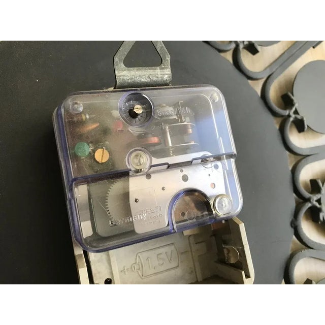 Metal Zodiac Wall Clock, Germany, 1970s For Sale - Image 14 of 15