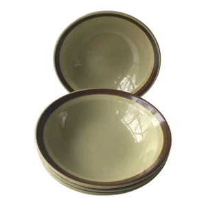 Midcentury Vera Cruz International Stoneware Bowls S/4