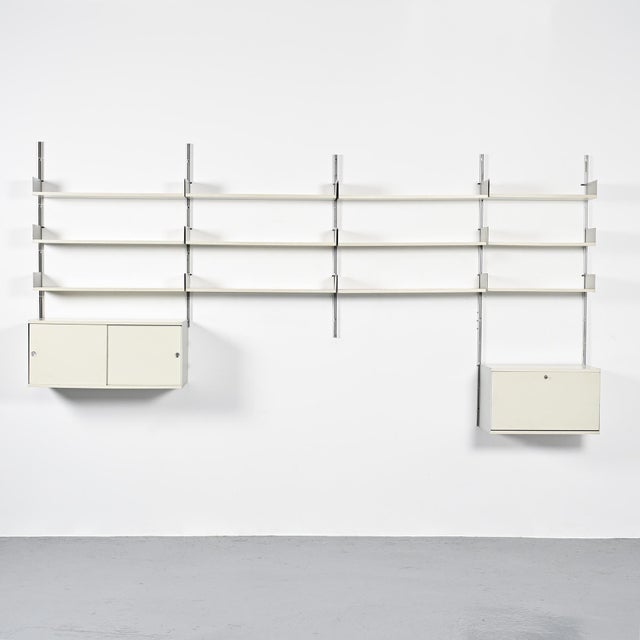 Wall-Mounted Bookcase 606 by Dieter Rams for Vitsoe, 1970 For Sale - Image 12 of 16