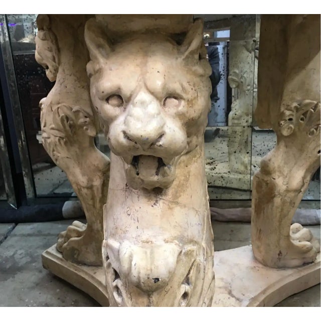 Grand Tour Incredible Rare 19th Century Italian Grand Tour Scagliola Center Table For Sale - Image 3 of 7