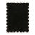 Fossay Shag Machine Woven Rug Black 8x10 For Sale