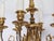 1960s Spanish Louis XVI Style Hunter Green Bouillotte 6-Light Chandelier For Sale - Image 10 of 16