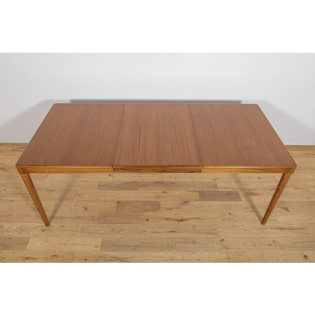 Mid-Century Rectangular Extendable Dining Table by Henry Walter Klein for Bramin, Denmark, 1970s For Sale - Image 12 of 18