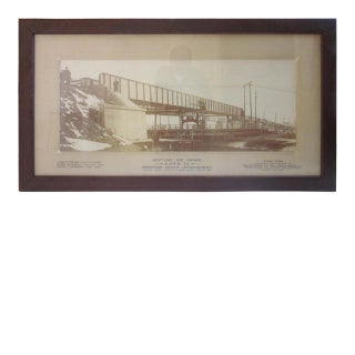 Industrial Brighton Beach NY Railroad Bridge Photograph For Sale