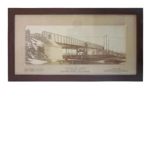 Industrial Brighton Beach NY Railroad Bridge Photograph