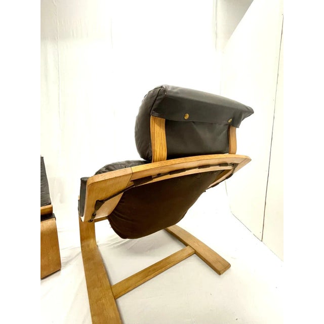 Kroken Pigeon Armchairs by Åke Fribytter for Nelo Möbel, 1970, Set of 2 For Sale - Image 6 of 10