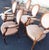 Wood Set of Six W. & J. Sloane Louis XVI Revival Walnut Oval Back Dining Armchairs, Mid-Century For Sale - Image 7 of 17