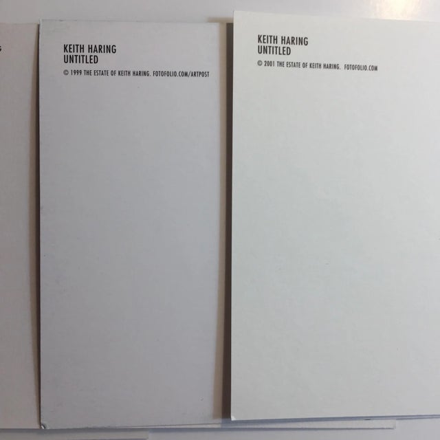 1990s 1990s Keith Haring Postcards - Set of 6 For Sale - Image 5 of 7